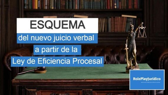 Esquema del nuevo Juicio Verbal a partir de la Ley de Eficiencia Procesal